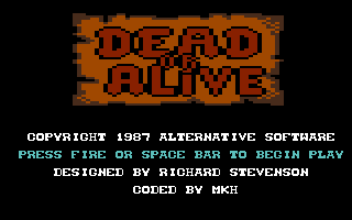 Dead or Alive Title Screen